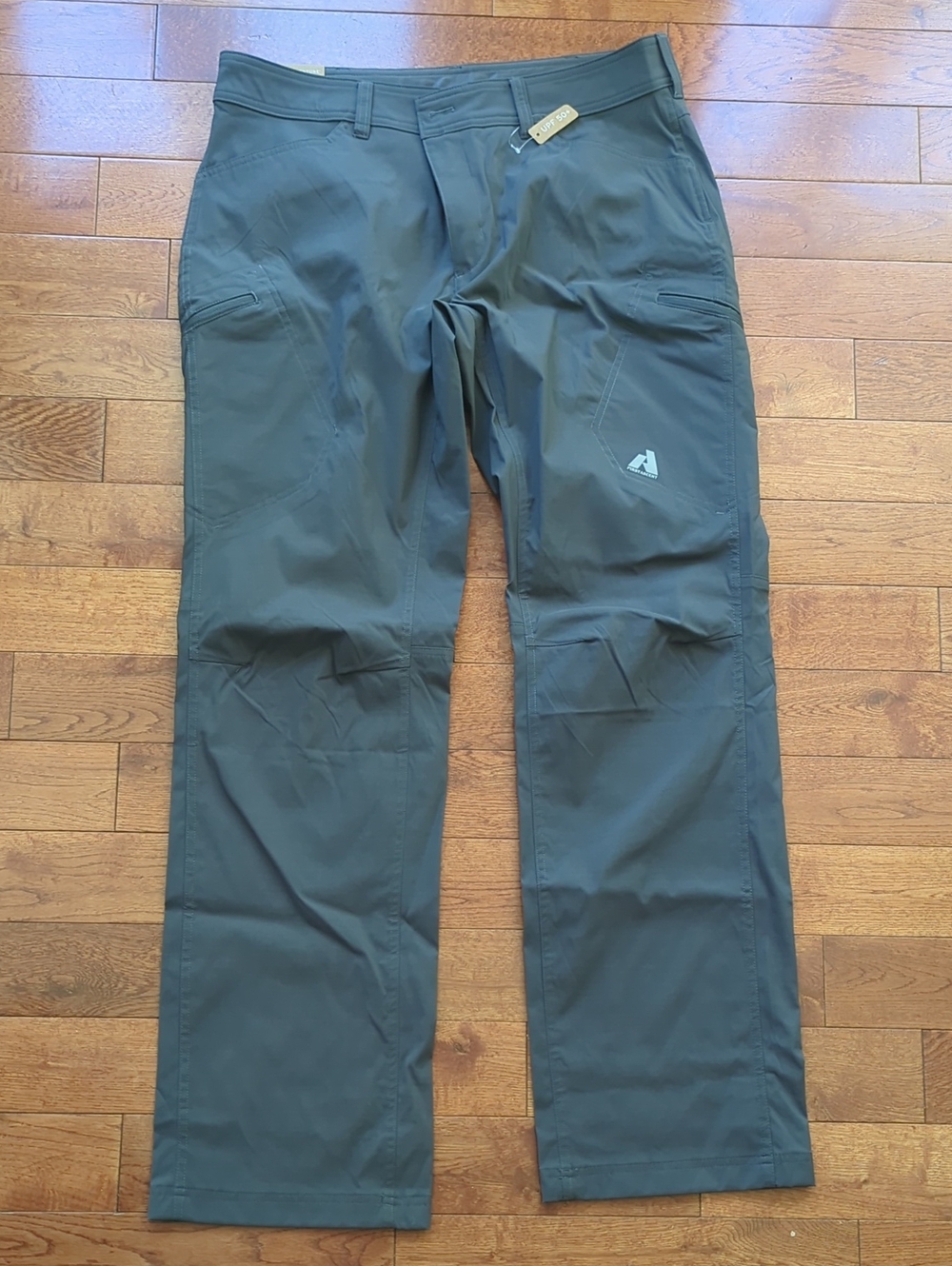 Eddie Bauer Men's Gray First Ascent Guide Pro Hiking Pants 36x34